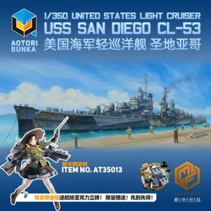Kit Modelo ZIMI 1/350 AT35013 EE. UU. San Diego Light Cruiser CL-53 Edición Estándar - Imagen 1 de 4