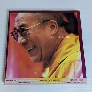 A Simple Monk By Robert A. F. Thurman HCDJ - Picture 1 of 5