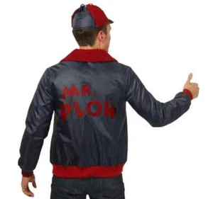 Men's Simpson Mr Plow Bomber Jacket Licensed 2X - Picture 1 of 2