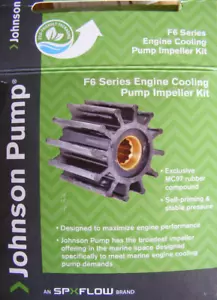 Johnson Pump 09-812B-1 Impeller F6B f Sea Water pump F6B-9 Re: Jabsco 13554-0001 - Picture 1 of 10