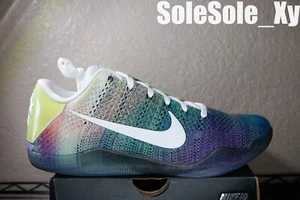 NIKE KOBE XI 11 ELITE LOW FLYKNIT PREMIUM ASG ID 855885-993 SIZE 9 DeRozan - Picture 1 of 8