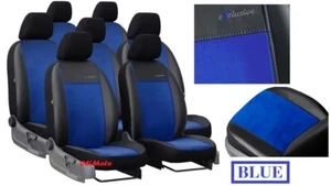 Juego de fundas de asiento a medida de cuero ecológico para Skoda Kodiaq Scout 2016 - en 7 plazas - Imagen 1 de 11