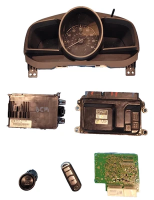 ECM, encendido con llave, BCM, racimo y sin llave - Mazda 3 2014-2018 2,0 L AT Foto 1 de 4