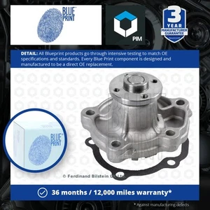 Water Pump fits SUZUKI GRAND VITARA JB416, Mk2 1.6 05 to 15 M16A Coolant Quality - Picture 1 of 3