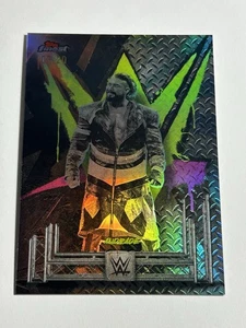 Topps Finest WWE Andrade 2025/20 refractor poco común - Imagen 1 de 4