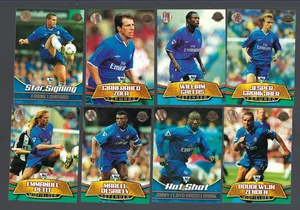 TOPPS PREMIER GOLD 2002-CHELSEA- COMPLETE 8 CARD TEAM SET - Picture 1 of 2