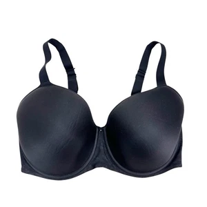 Chantelle Comfort Chic Full Coverage Custom Fit Bra Size 36DDDD Black 18J6 - Picture 1 of 6