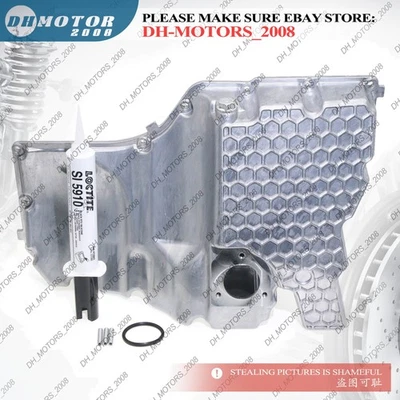 Bandeja de aceite inferior de aluminio del motor 06L103598R para VW Touareg AUDI A4 Q5 A5 A6 2.0T Foto 1 de 4