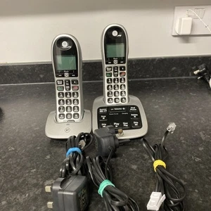 BT 4600 Big Button Twin Cordless Telephone with Answering Machine & Call Blocker - Zdjęcie 1 z 7