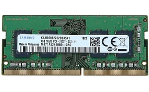 Samsung - M471A5244BB0-CRC - 4GB (1*4GB) 1RX16 PC4-2400T-S DDR4 2400MHZ SODIMM - Bild 1 von 3