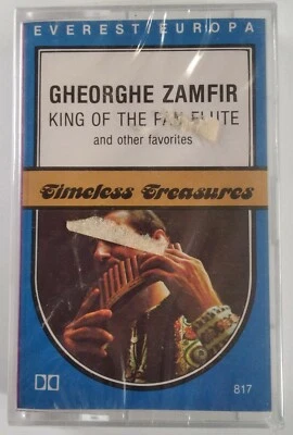 Zamfir Panflute Cassette Tape NOS Sealed Rare Gheorghe 817  - Image 1 of 4