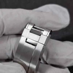 Cierre de hebilla plegable SS de repuesto de 16x9 mm para pulsera Tudor Oyster - Imagen 1 de 5