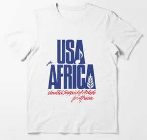 Camiseta USA For Africa We Are The World - Calidad Premium - Imagen 1 de 12
