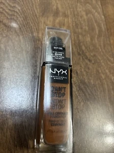 Base de maquillaje profesional NYX Can't Stop sin cobertura completa - Deep Cool - Imagen 1 de 2