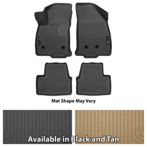 Husky Weatherbeater Series Front & 2nd Seat Floor Liners - Choice Of Color - Picture 1 of 1