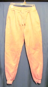Girl's Size Large Pink Sweatpants, Elastic Waistband with Drawstring, UNBRANDED - Picture 1 of 4