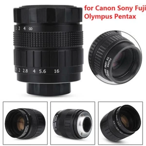 Fujian 35mm f/1.7 CCTV Fixed Lens for Canon Sony Olympus Pentax Camera - Picture 1 of 12