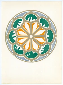 Lithographie Henri Matisse "Rosace" - Photo 1 sur 1