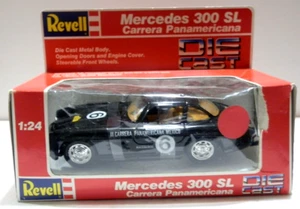 1988 Revell 1/24 Black Mercedes 300 SL Carerra Panamericana #6 Kling Klenk - Picture 1 of 4