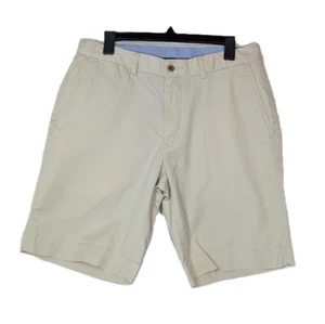 Polo Ralph Lauren pantaloncino uomo taglia 32 vestibilità classica preppy 100% cotone kaki DIFETTO - Foto 1 di 14