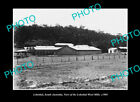 Old Postcard Size Photo Lobethal South Australia The Wool Mills C1905
