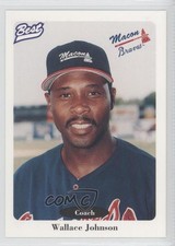 1996 Best Macon Braves Wallace Johnson #27