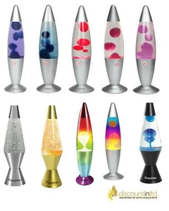 Lava Glitter Lamp Motion Wax Liquid Relaxation Light Gift Xmas 15’’ 16" Large - Picture 1 of 35
