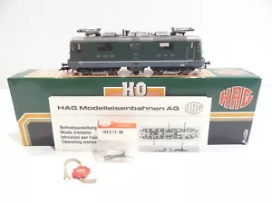 HAG H0 168 E-Lok Re 4/4 II grün 11372 der SBB CFF FFS in OVP V1920 - Bild 1 von 8