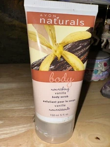 Avon naturals vanilla body scrub 5 fl oz. Nos - Picture 1 of 3