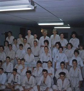 Vintage Stereo Realist Photo 3D Slide JUDO CLASS Wichita Lutheran - Picture 1 of 2