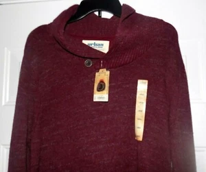 URBAN PIPELINE Men's Button Collar Sweater Mens Large L NEW WITH TAGS - Picture 1 of 4
