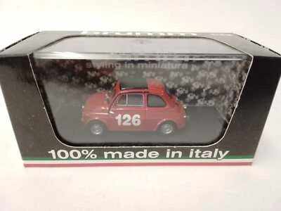 Brumm Fiat Abarth 595 #126 Pinto Vallelunga 1965 1/43 R480 - Immagine 1 di 2