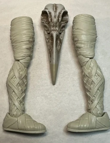 Marvel Legends KHONSHU HEAD RIGHT & LEFT LEG BAF Build a Figure Moon Knight new Cover