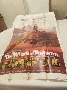 THE WINDS OF AUTUMN POSTER FOLDED ONE SHEET - 27 X 41 - 1976 - Picture 1 of 5