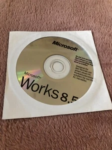 Microsoft Works 8.5 mit Lizens , neue , ungeoffnet! - Bild 1 von 2