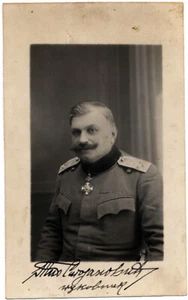 Photo Kingdom of Yugoslavia Decorated Colonel Signed 1925 - Picture 1 of 2