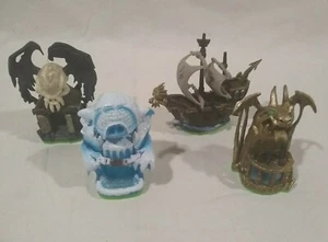 Set de los 4 Green Bottom Skylanders Paquete de Expansión Aventura Ataques Especiales - Imagen 1 de 11
