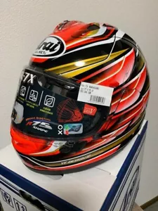 Arai Helmet Bike RX-7X NAKAGAMI autographed by the artist himself Sports Japan - Picture 1 of 3