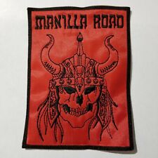 MANILLA ROAD EMBROIDERED PATCH