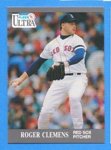 1991 Ultra #31 Roger Clemens Red Sox - Picture 1 of 1