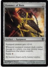 Hammer of Ruin *PLAYSET* Magic MtG x4 Worldwake SP