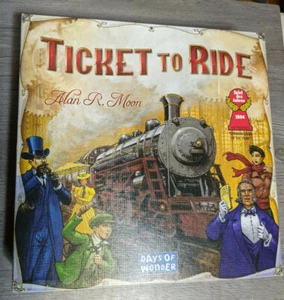 2007 Ticket To Ride Days of Wonder Train Adventure Board Game, Hardly Played - Picture 1 of 4