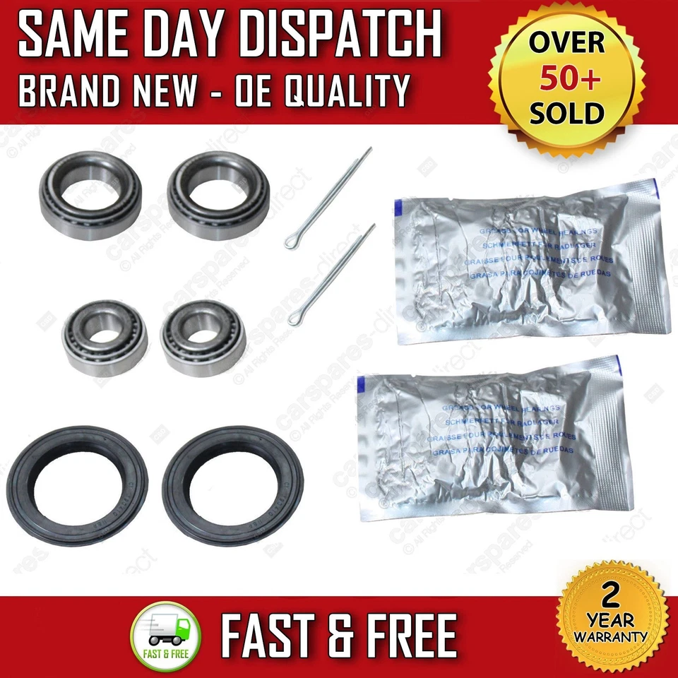 Vauxhall Corsa B 1993-2000 (X2) Arrière Roulements Roue Kit Paire X2 Neuf - Photo 1/1