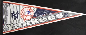 Austin Romine New York Yankees Signed Full Size Pennant JSA Authenticated - Picture 1 of 4