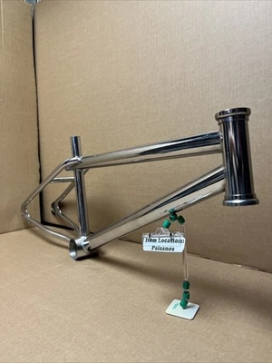 1988 GT Mach One 20” Chrome BMX Quadro de Bicicleta Inclinado Traseiro Fonte Bolha Robinson Dyno - Imagem 1 de 4