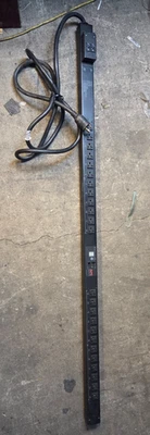Lot of 2 APC-AP7832 Metered Server Rack PDU 120V  16A 24 Outlets power strip - Image 1 of 4