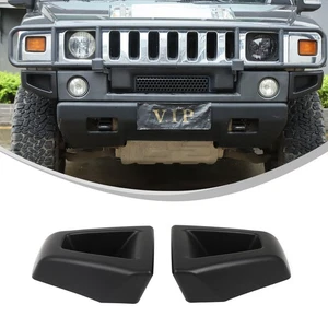 Replace Matt Black Car Front Bumper Corner Cover Bezel For Hummer H2 2003-2009 - Picture 1 of 12