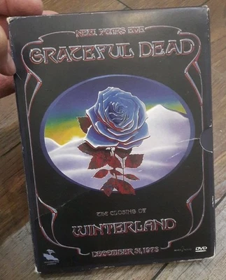 Grateful Dead The Closing Of Winterland 1978 New Years Eve 2 DVD Special Edition Foto 1 de 4