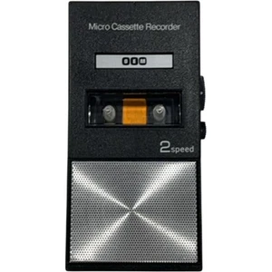 OEM Micro Cassette Tape Recorder Model MC-7 2 Speed Japan 6193 - Picture 1 of 8
