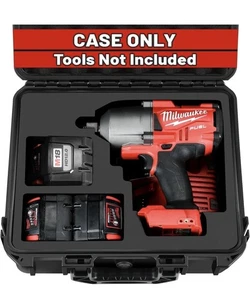 Case for Milwaukee M18 Impact and Torque Wrench - Waterproof Hard Tool Bo, Power - Picture 1 of 6